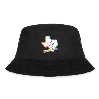 Gay Love Texas Karte Design für stolze LGBT+ - Bucket Hat - Schwarz - Vorne - Lela (165cm)