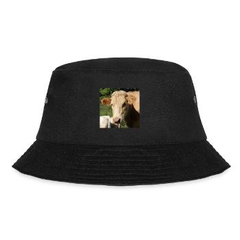 Cow Poster - Bucket Hat - black - Front - Lela (165cm)