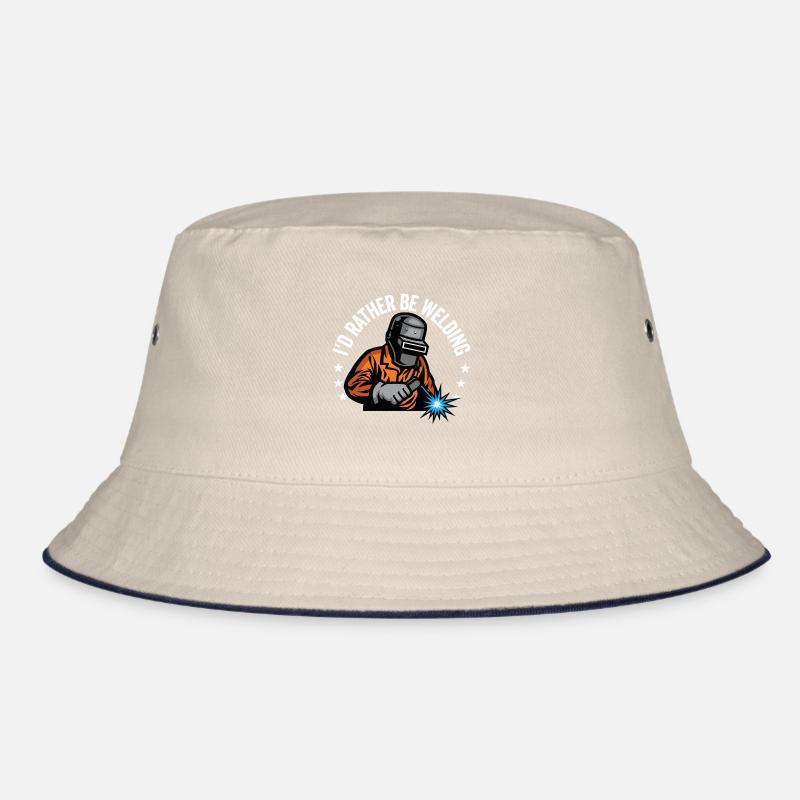 Schweißer - Id Rather Be Welding Bucket Hat