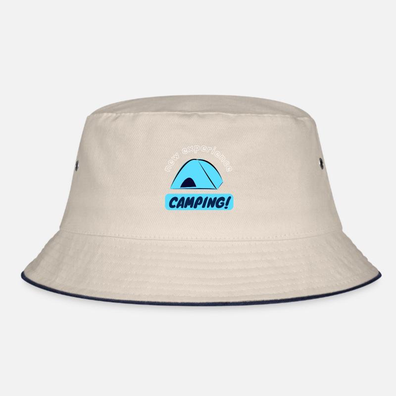 New experience - Camping! Bucket Hat