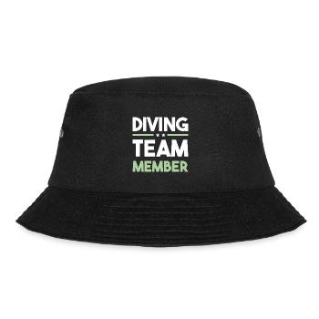 Diving Team - Bucket Hat - black - Front - Lela (165cm)