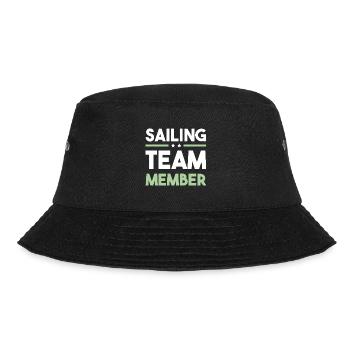 Sailing Team - Bucket Hat - Schwarz - Vorne - Lela (165cm)