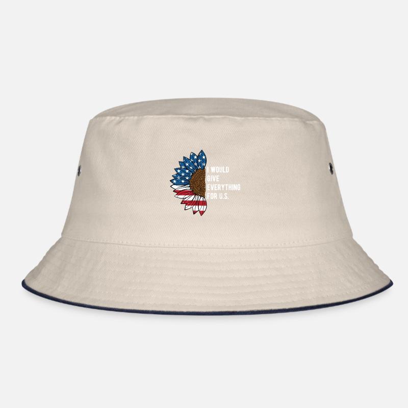 I Will Give Everything for US Patriotic American Bucket Hat