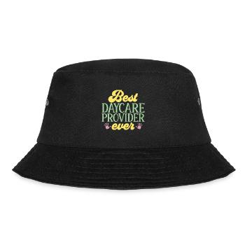 Childcare Teacher Educator - Bucket Hat - black - Front - Lela (165cm)