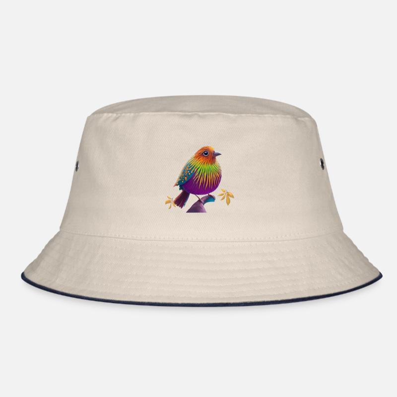 Fantasy bird Bucket Hat