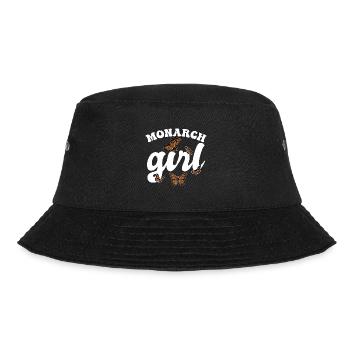 Monarch Girl - Bucket Hat - black - Front - Lela (165cm)