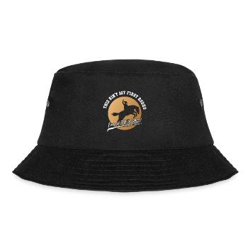 Nicht mein erstes Rodeo-Design für stolze Texaner - Bucket Hat - Schwarz - Vorne - Lela (165cm)