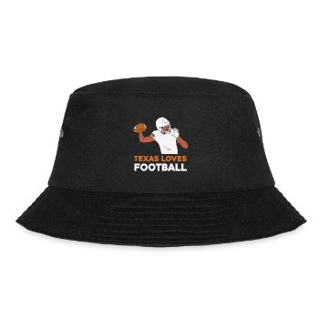 Texas football design for proud Texas fans - Bucket Hat - black - Front - Lela (165cm)
