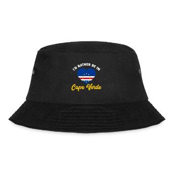 Cape Verde flag Cabo Verde flag - Bucket Hat - black - Front - Lela (165cm)