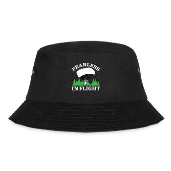 Paratroopers Skydiving Skydiving - Bucket Hat - black - Front - Lela (165cm)