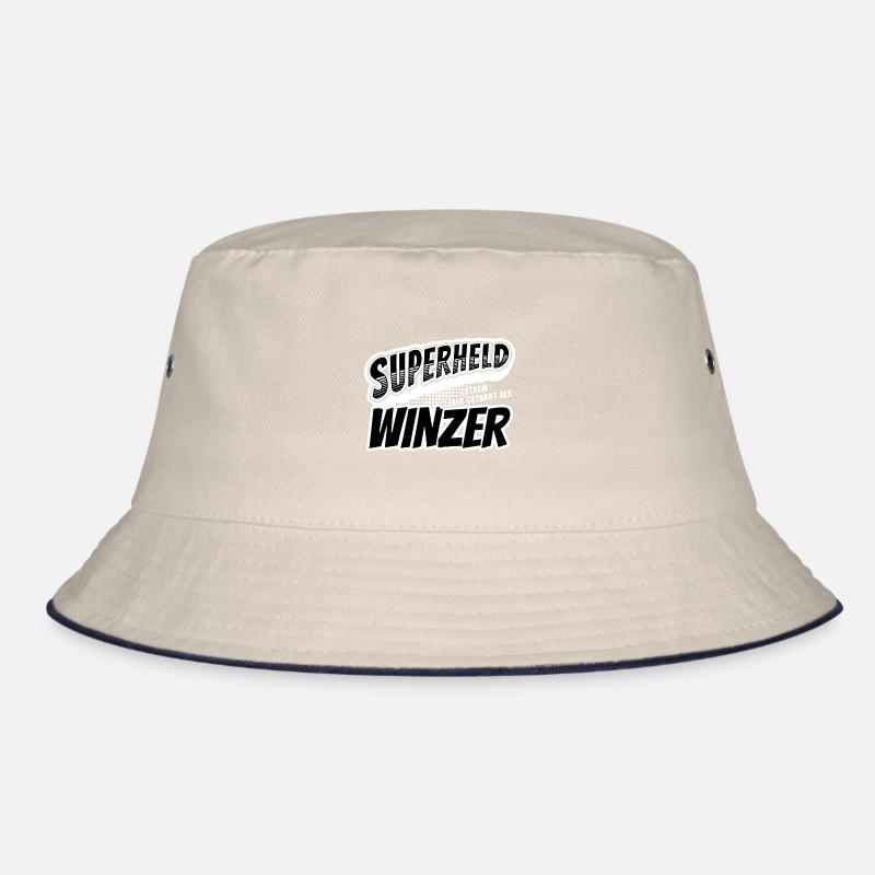 Superheld, clever getarnt als Winzer Bucket Hat