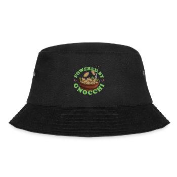 Italien Gnocchi Pasta Nudeln Italienisch Teig - Bucket Hat - Schwarz - Vorne - Lela (165cm)