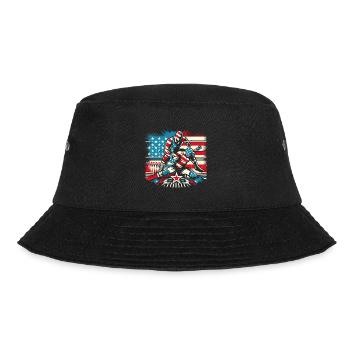 Wrestling - Bucket Hat - black - Front - Lela (165cm)