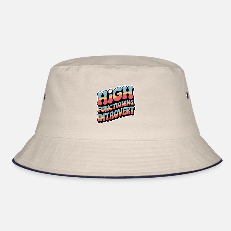 High Functioning Introvert 9 Bucket Hat