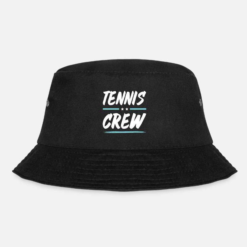 Tennis Crew - Bucket Hat - Schwarz