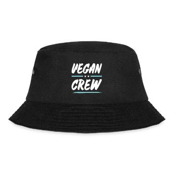 Vegan Crew - Bucket Hat - black - Front - Lela (165cm)