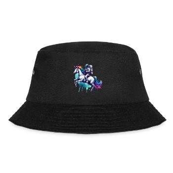 Licorne astronaute - Bob - noir - Devant - Lela (165cm)