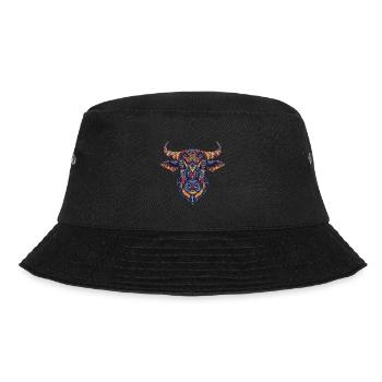 Bulle Bunt - Bucket Hat - Schwarz - Vorne - Lela (165cm)