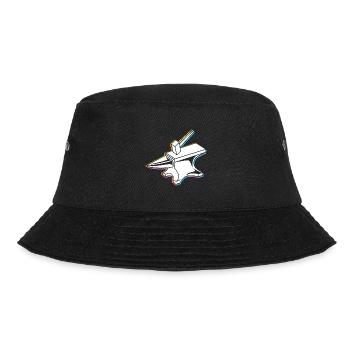 Anvil blacksmithing - Bucket Hat - black - Front - Lela (165cm)