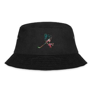 Eishockey - Bucket Hat - Schwarz - Vorne - Lela (165cm)