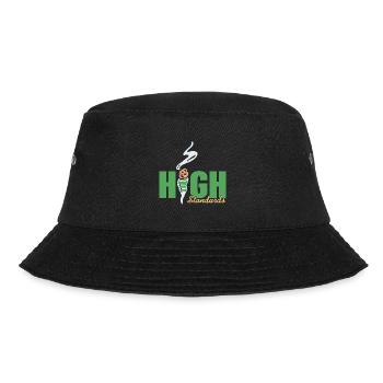 HIGH Standards Retro Awesome Designs - Bucket Hat - black - Front - Lela (165cm)