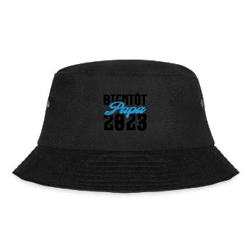 Cadeau Annonce grossesse bientôt Papa 2023. - Bob - noir - Devant - Lela (165cm)