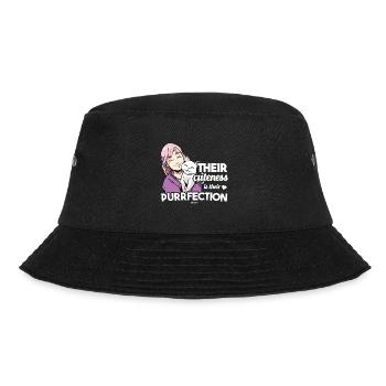 Cat Cat Lovers Cat Face - Bucket Hat - black - Front - Lela (165cm)