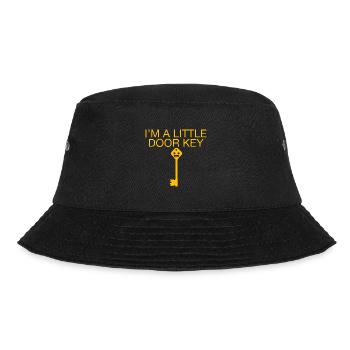 I'm A Little Door Key 4 - Bucket Hat - Schwarz - Vorne - Lela (165cm)