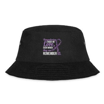Alzheimers Awareness - Bucket Hat - black - Front - Lela (165cm)