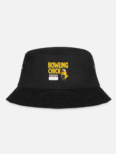 Bowling-Küken - Bucket Hat - Schwarz