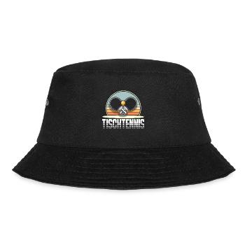 Tischtennis - Bucket Hat - Schwarz - Vorne - Lela (165cm)
