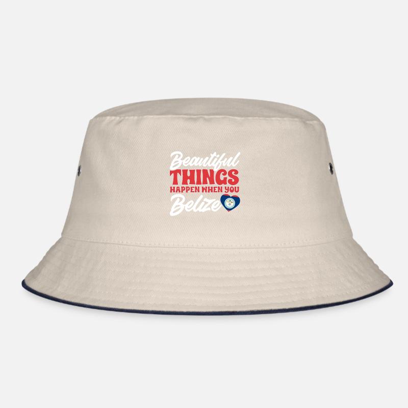 Belize Flagge Belizer Bucket Hat