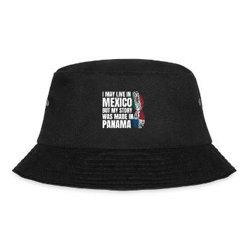 Anime & Ramen Anime Ramen Geschenk - Bucket Hat - Schwarz - Vorne - Lela (165cm)