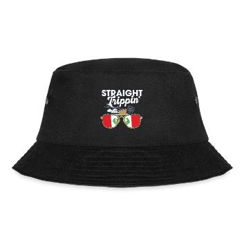 Straight Trippin' Peru Vacation Tour Travel Trip - Bucket Hat - black - Front - Lela (165cm)