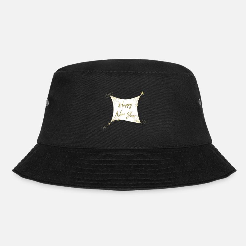 HAPPY NEW YEAR - Bucket Hat - Schwarz