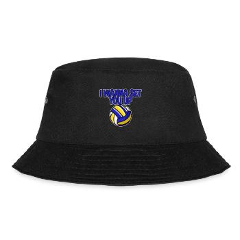 I want to Set You Up 4 - Bucket Hat - black - Front - Lela (165cm)