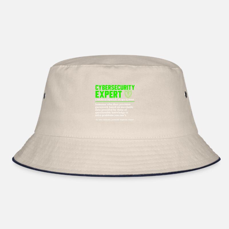 Cybersecurity Hacker IT-Sicherheit Bucket Hat
