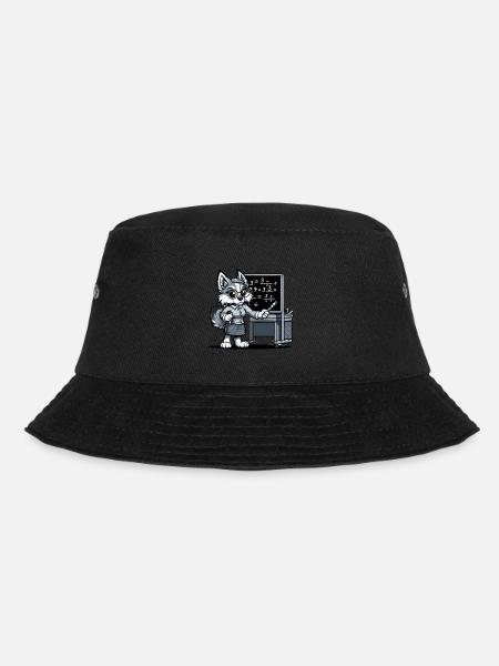 Professeur de chien mignon - Bob - noir