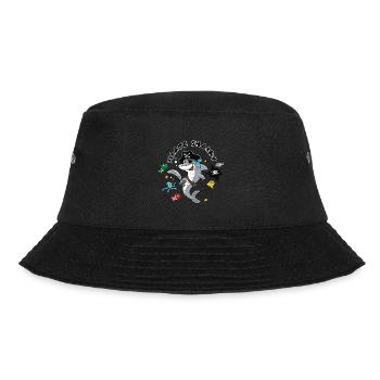 Pirate Sharky - Bucket Hat - black - Front - Lela (165cm)
