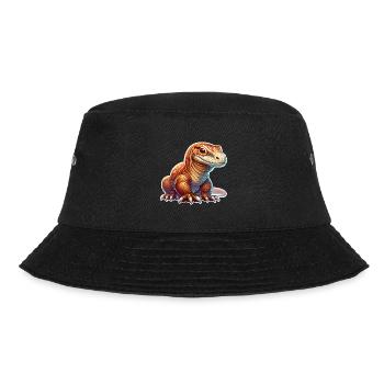 Komodo Dragon - Bucket Hat - Schwarz - Vorne - Lela (165cm)