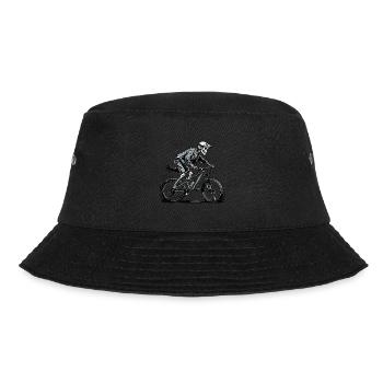 Mountain Bike Bicycle Biking Downhill Sport Downhill - Bucket Hat - black - Front - Lela (165cm)