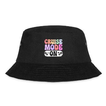 Kreuzfahrt Kreuzfahrtschiff - Bucket Hat - Schwarz - Vorne - Lela (165cm)