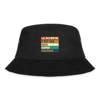 Not my superpower - Bucket Hat - black - Front - Lela (165cm)