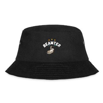 Beamter Öffentlicher Dienst Beamten Geschenk - Bucket Hat - Schwarz - Vorne - Lela (165cm)
