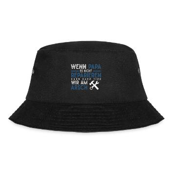 Handwerker Bester Vater Reparieren Papa - Bucket Hat - Schwarz - Vorne - Lela (165cm)