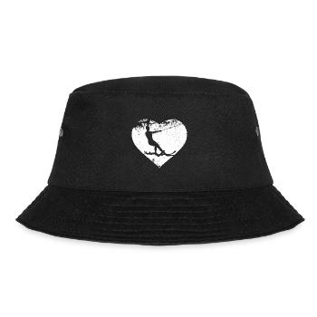Water skiing Waterskiing Water skiers - Bucket Hat - black - Front - Lela (165cm)