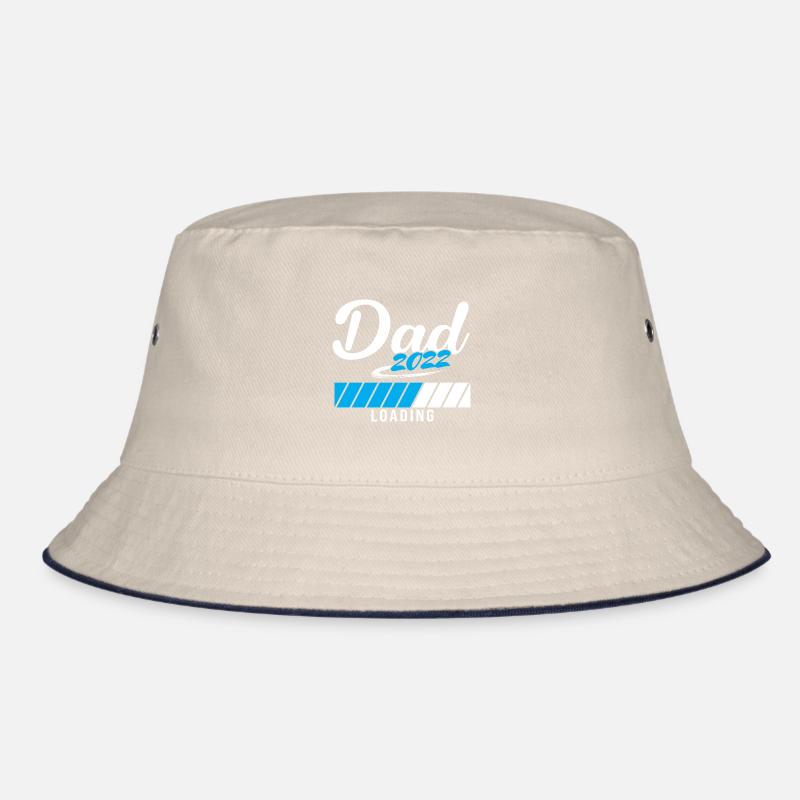 Dad 2022 Loading Werdender Vater Bucket Hat