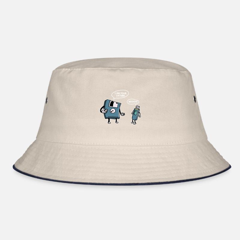 USB Disk Funny Information Technology Bucket Hat