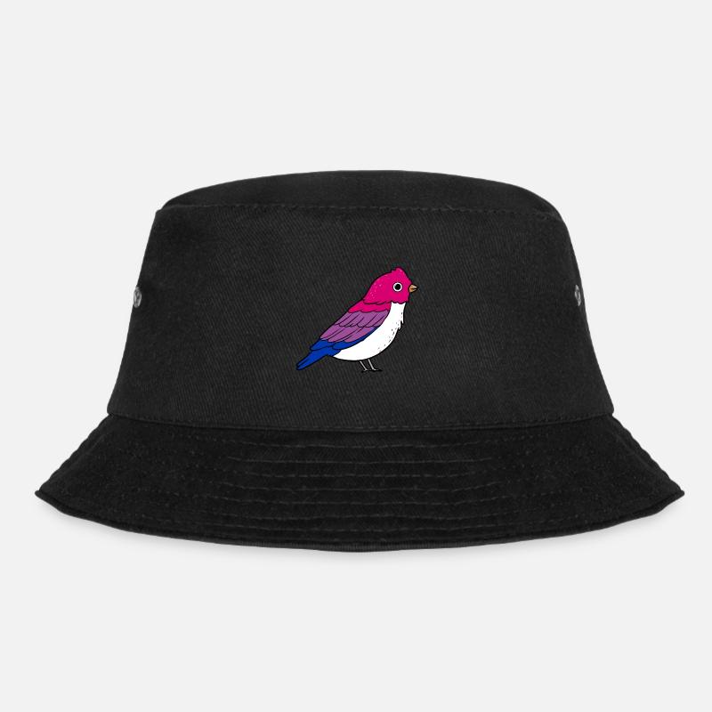 Fierté bisexuelle d’oiseau bisexuel - Bob - noir