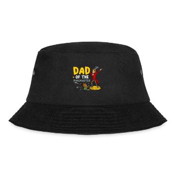 Circus Birthday Party Papa Theme Ringmaster - Bucket Hat - black - Front - Lela (165cm)